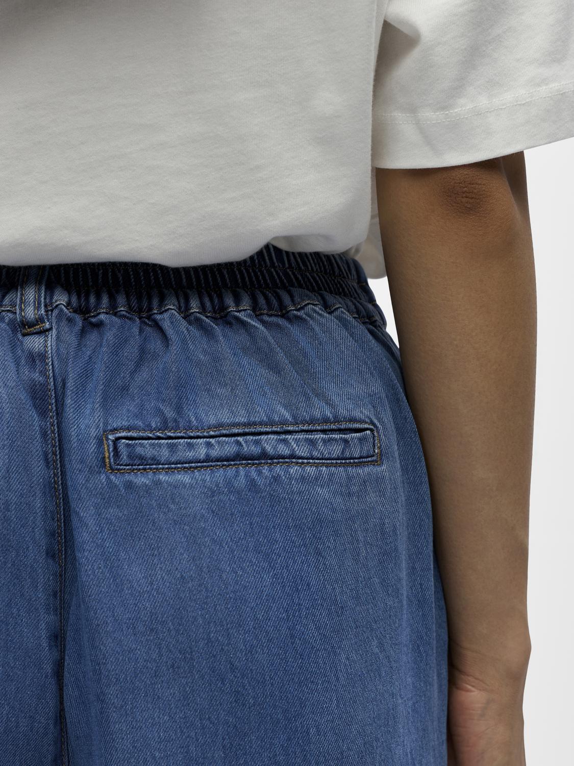 OBJFRAME Trousers - Medium Blue Denim - VERO MODA & VILA Bergvik